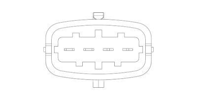 Débitmètre de masse d'air