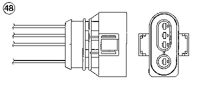 Sonde lambda NGK 96117