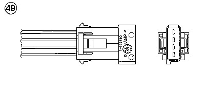 Sonde lambda NGK 96644