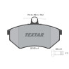 Plaquettes de frein TEXTAR 20168 01