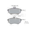 Plaquettes de frein TEXTAR 2016805