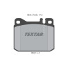 Plaquettes de frein TEXTAR 2034110