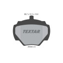 Plaquettes de frein TEXTAR 2034402