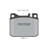 Plaquettes de frein TEXTAR 2039213