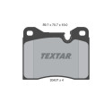 Plaquettes de frein TEXTAR 2043702