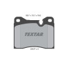 Plaquettes de frein TEXTAR 2043702