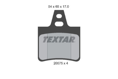 Plaquettes de frein TEXTAR 2057511
