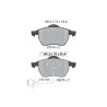 Plaquettes de frein TEXTAR 2067602