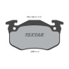 Plaquettes de frein TEXTAR 20974 01