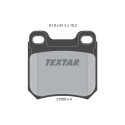 Plaquettes de frein TEXTAR 21050.02
