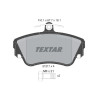 Plaquettes de frein TEXTAR 21217.02