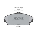 Plaquettes de frein TEXTAR 21245.02