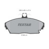 Plaquettes de frein TEXTAR 21245.02