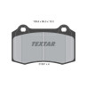 Plaquettes de frein TEXTAR 2138102