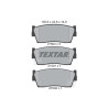 Plaquettes de frein TEXTAR 215.0001