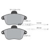 Plaquettes de frein TEXTAR 2150401