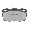 Plaquettes de frein TEXTAR 21519 01