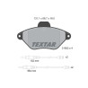 Plaquettes de frein TEXTAR 21632 01