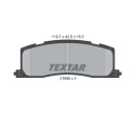 Plaquettes de frein TEXTAR 21688 01