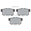 Plaquettes de frein TEXTAR 2171901