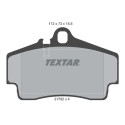 Plaquettes de frein TEXTAR 2179203