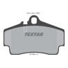 Plaquettes de frein TEXTAR 2179203