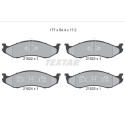 Plaquettes de frein TEXTAR 2182202