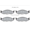 Plaquettes de frein TEXTAR 2182202
