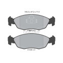 Plaquettes de frein TEXTAR 2182702