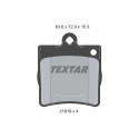 Plaquettes de frein TEXTAR 2191901