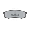 Plaquettes de frein TEXTAR 21947 01