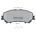 Plaquettes de frein TEXTAR 22065 01