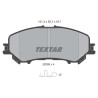 Plaquettes de frein TEXTAR 2206503