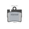 Plaquettes de frein TEXTAR 23078 01