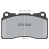 Plaquettes de frein TEXTAR 2309203