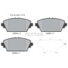 Plaquettes de frein TEXTAR 23094 01