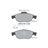 Plaquettes de frein TEXTAR 2314002