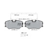 Plaquettes de frein TEXTAR 23169 01