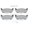 Plaquettes de frein TEXTAR 2318902