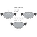 Plaquettes de frein TEXTAR 23222 01