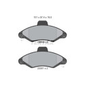 Plaquettes de frein TEXTAR 2330002