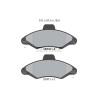 Plaquettes de frein TEXTAR 2330002