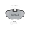 Plaquettes de frein TEXTAR 23458 01