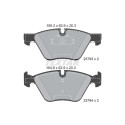 Plaquettes de frein TEXTAR 23793 01