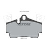 Plaquettes de frein TEXTAR 24010 01