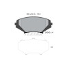 Plaquettes de frein TEXTAR 2404201