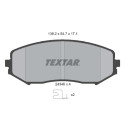 Plaquettes de frein TEXTAR 2434601