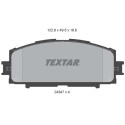 Plaquettes de frein TEXTAR 24347 01