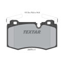 Plaquettes de frein TEXTAR 2447801