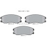 Plaquettes de frein TEXTAR 2451001
